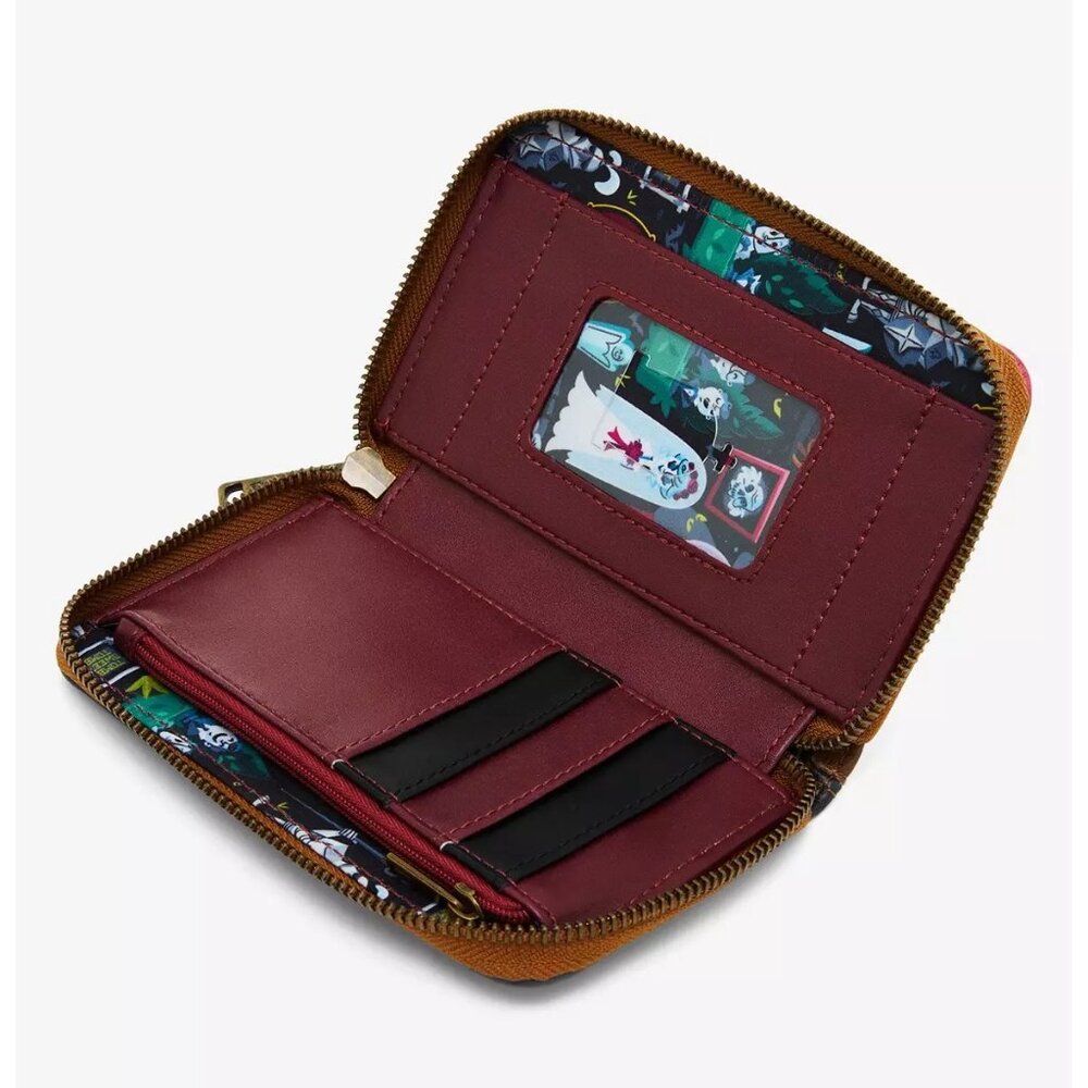 Loungefly Haunted Mansion Stretching Room Portraits Backpack and Wallet Set NWT - Picture 16 of 16